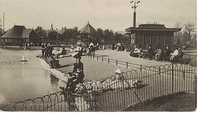 The observatory and weather station with bandstand and pavilion behind